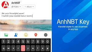 AnhNBT Key - Fancy Text Keyboard Screenshot 2