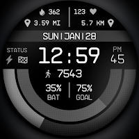 Watch Face Digital Sport