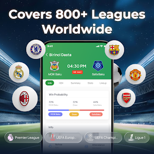 Football Live Scores & Stats Screenshot 0