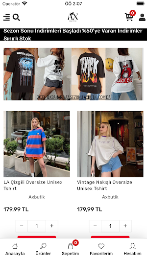 Ax Butik Screenshot 0