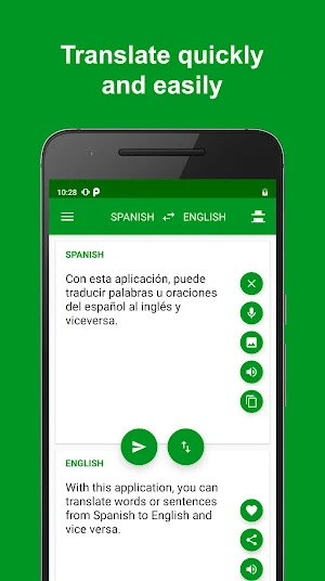 Spanish - English Translator : free & offline Screenshot 3