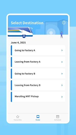Infineon Bus Services Screenshot 1
