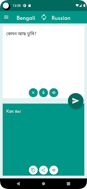 Bengali - Russian Translator Screenshot 0