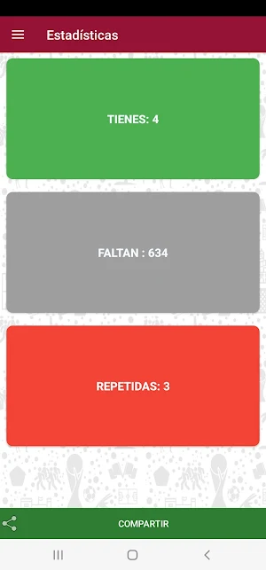 Control Álbum Qatar 2022 Screenshot 3