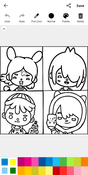 Toca Life Coloring Book Screenshot 3
