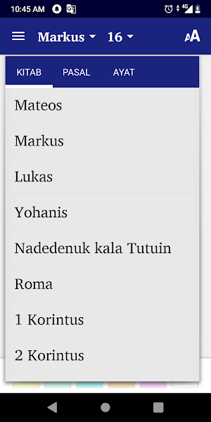 Lole Bible App Screenshot 2