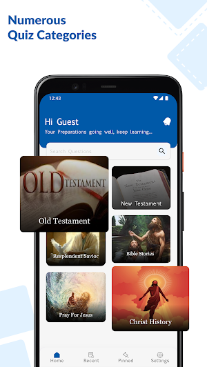Bible Quiz Screenshot 0