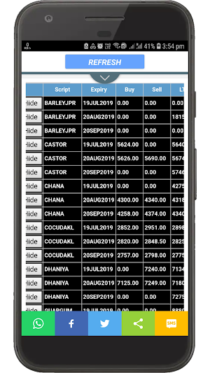 India Live Market Screenshot 2