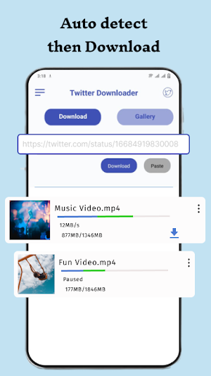 Video Downloader for Twitter Screenshot 1