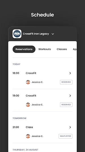 CrossFit Iron Legacy Screenshot 2