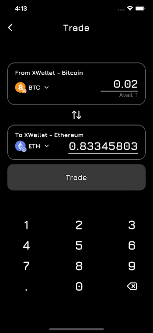 X Wallet Screenshot 3