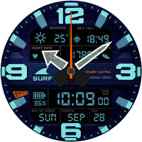 X-Surf Ultra Watch Face