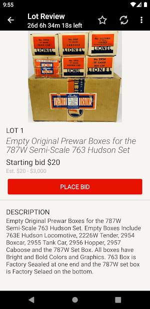 Gregory Hake Auctions LLC Screenshot 2