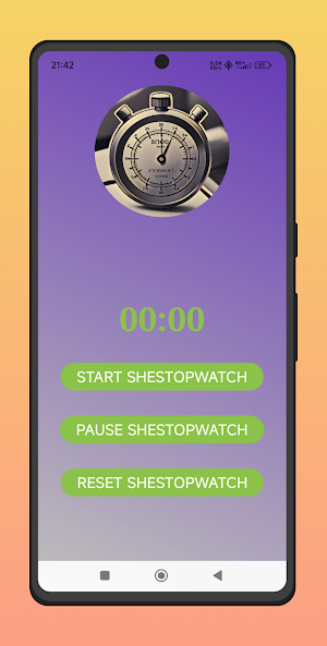 SheStopWatch Screenshot 0