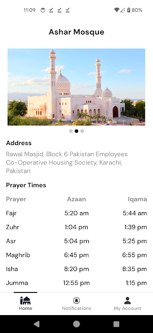 Masjid Locator Screenshot 1