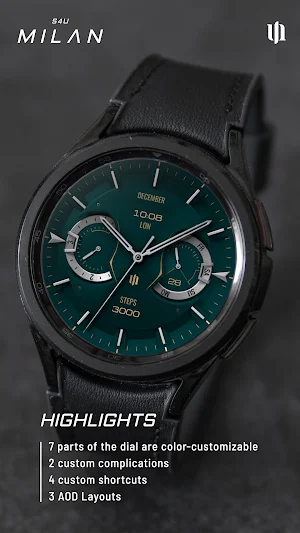 S4U Milan - Luxury watch face Screenshot 1