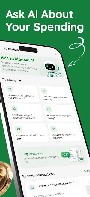 Monnei: Budget & Expenses Screenshot 1