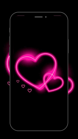 black and pink wallpaper Screenshot 2