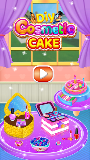 Makeup Kit cakes Makeup Games Screenshot 0