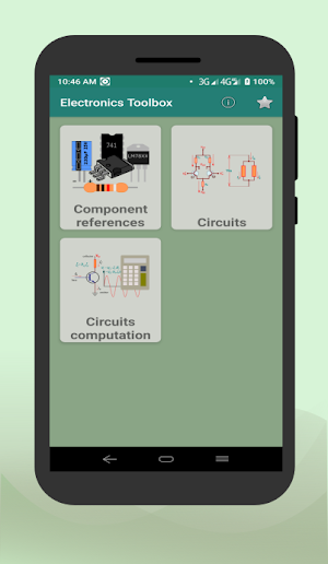 Electronic components & Circuit calculator Screenshot 0