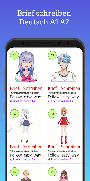 Brief schreiben Deutsch A1A2 Screenshot 3