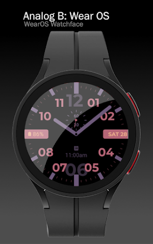 Analog B: Wear OS Screenshot 2