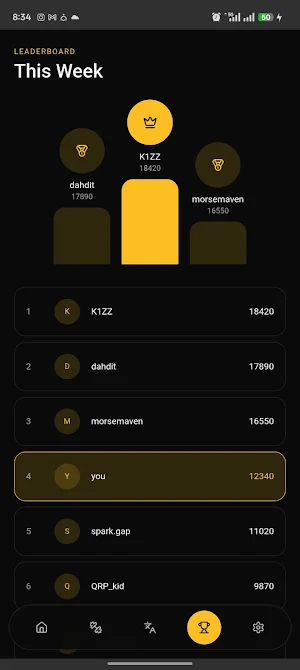 Morse Play: Learn Morse Code Screenshot 3