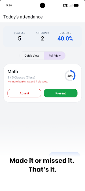 Roll Call - Attendance Tracker Screenshot 3