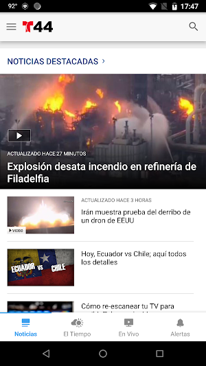 Telemundo 44 Screenshot 1