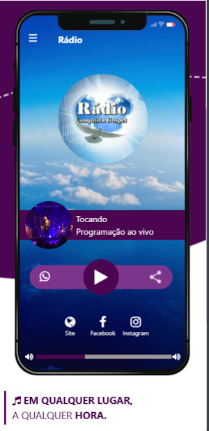 Radio Conquista Gospel Screenshot 0
