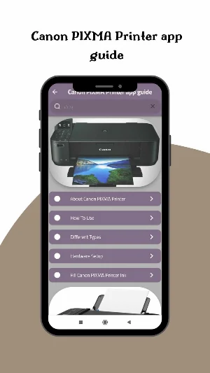 Canon PIXMA Printer guide Screenshot 2