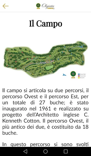Olgiata Golf Club Screenshot 3