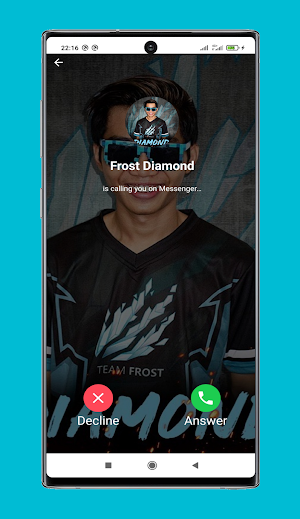 Frost Diamond Call You - Fake Video Call Prank Screenshot 3