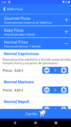 Pizzería Selfiepizza Screenshot 2