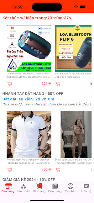 Kiều Bào Order Screenshot 3