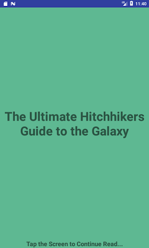The Ultimate Hitchhiker's Guide eBook Screenshot 2