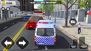 US Ambulance Driving Simulator Screenshot 1