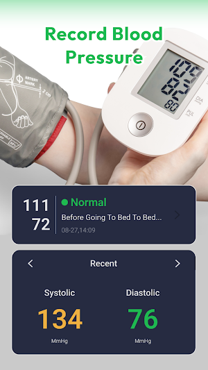 Blood Pressure App Screenshot 0