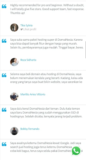 DomaiNesia - Domain & Hosting Screenshot 2