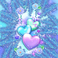 Winter Heart Bounce- Wallpaper
