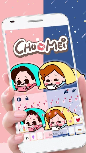 Chuchumei Keyboard Theme Screenshot 0