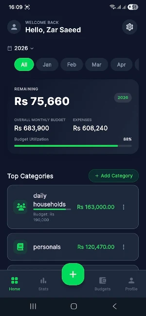 Hisaab: Smart Expense Tracker Screenshot 0