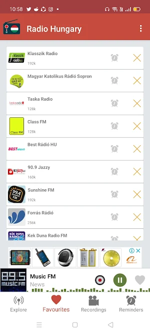 Radio Hungary : Stream Music Live FM Screenshot 2