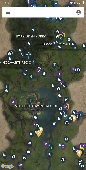 MapGenie: Hogwarts Legacy Map Screenshot 0