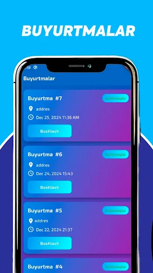 Tezkor Online Courier Screenshot 1