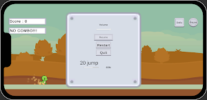 Dino meteor endlessrunner Screenshot 3