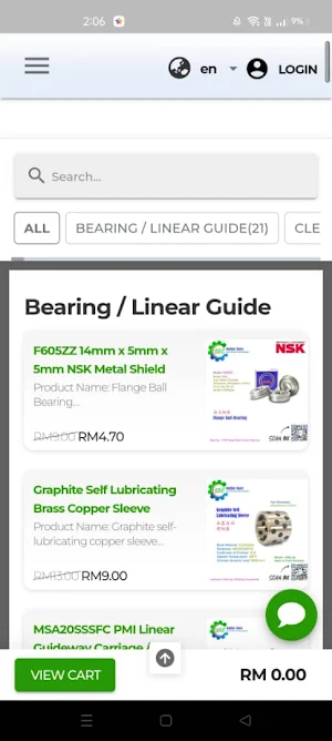 B2C Online Store Screenshot 1