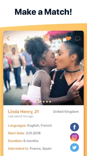 Match AuPair: Find Au Pair for free! Screenshot 2