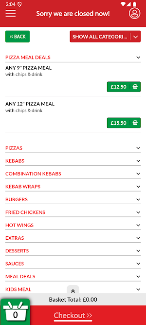 BELLA PIZZA BRUNDALL Screenshot 1