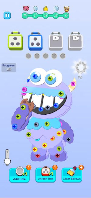 Screw Go: Screw Jam Sort 3D Screenshot 0